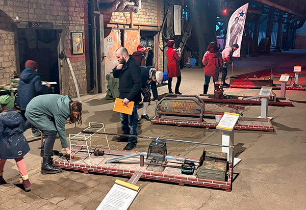 Metal meets Minigolf - ein Schulprojekt 2024 im Industriemuseum Brandenburg