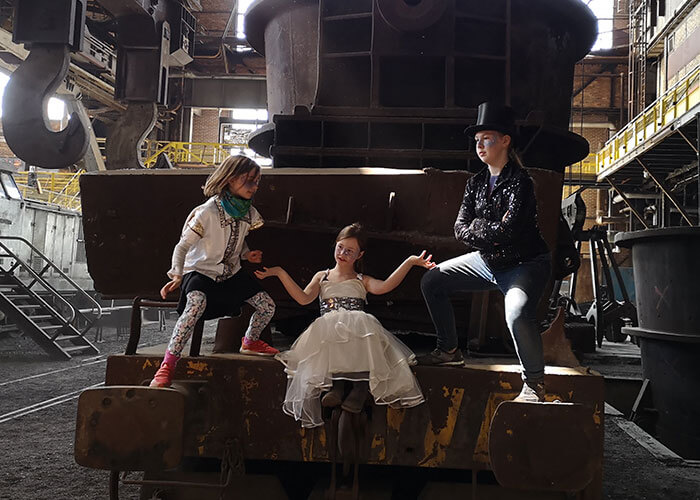 Schulprojekt Vögel aus STahl im Industriemuseum Brandenburg Schulprojekt Vögel aus STahl im Industriemuseum Brandenburg