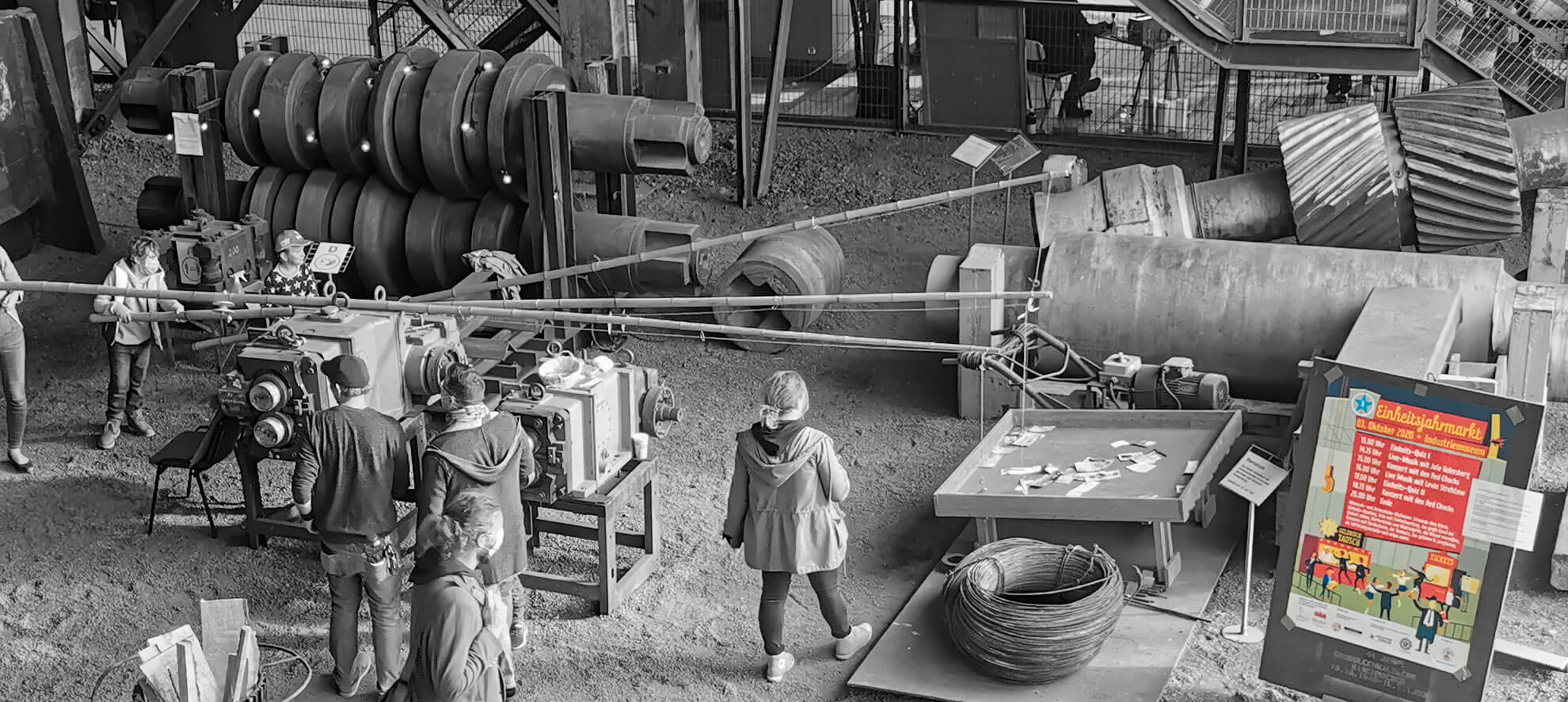 Einhaitsjahrmarkt im Industriemuseum Brandenburg